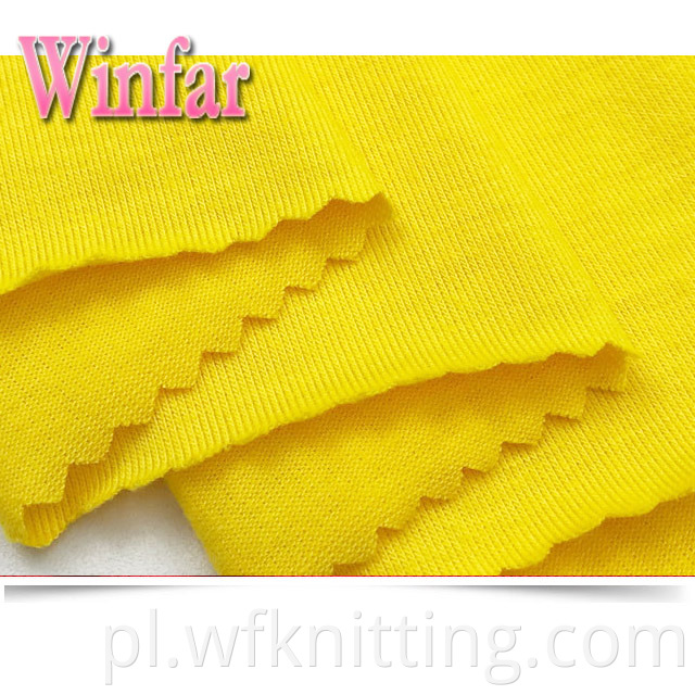 100% Spun Polyester Knitted Fabric